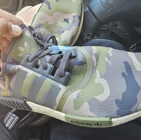 Adidas Camouflage Sneakers - Picture 1 of 4